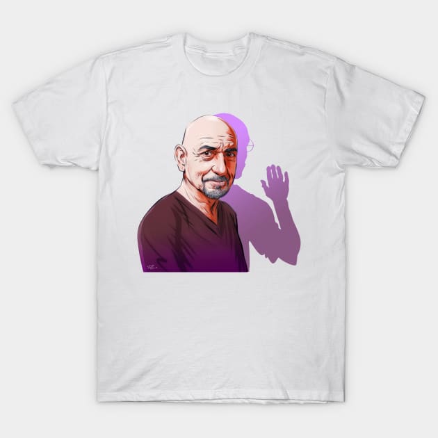 Ben Kingsley - An illustration by Paul Cemmick T-Shirt by PLAYDIGITAL2020